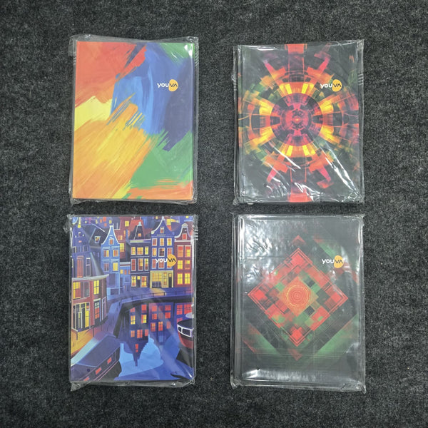 AM7204 Youva Case Bound Single Line Jumbo diary (192 Pages)