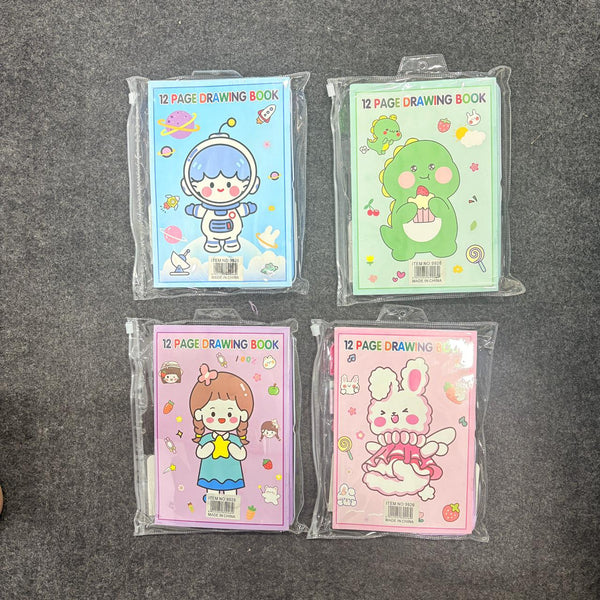 AM3434 8Pcs Stationary Gift Set Painting Set For Girls And Boys