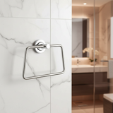 AM7470 Modern APPLE Chrome Wall-Mounted Towel Ring