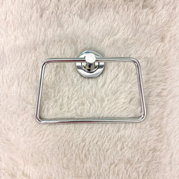 AM7470 Modern APPLE Chrome Wall-Mounted Towel Ring