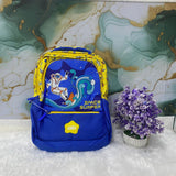 AM7607 Priority Skippy Kids School Bag Premium Frozen Character Print Multi Compartment Backpack
