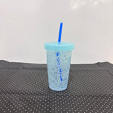 AM3799 Fantastic Jelly Sipper Bottle with Straw 1Pcs