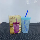 AM3799 Fantastic Jelly Sipper Bottle with Straw 1Pcs