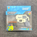 A06489 Thunder Strike Mini M1911 Foam Dart Toy Gun with 6 Darts