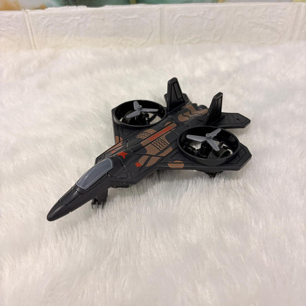 A06487 V-35 Military Fighter Jet Toy – Friction Powered Modern Warfare Plane