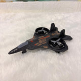 A06487 V-35 Military Fighter Jet Toy – Friction Powered Modern Warfare Plane