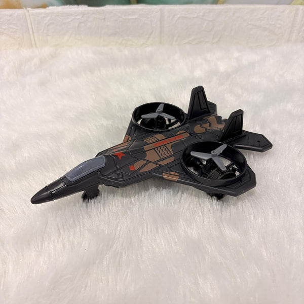 A06487 V-35 Military Fighter Jet Toy – Friction Powered Modern Warfare Plane