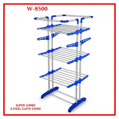 A06535 Morlek W-8500 Super Jumbo Stainless Steel Cloth Stand