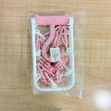 A06599 YN-013 Multipurpose Plastic Cloth Dryer Hanger with 12 Clips