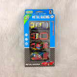 A06631 6.8cm Die-Cast Metal Pull-Back Racing Car Toy Set (4 Pcs Pack, Mixed Models) (Item No : 1103)