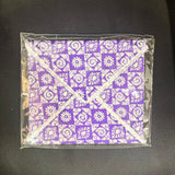 AM6214 Stylish Square Cotton Roti Cover with Abstract Pattern