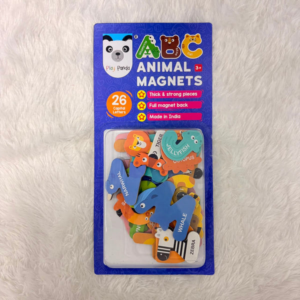 A06635 ABC Animal Themed Capital Letters Magnets (Item No : PP089)