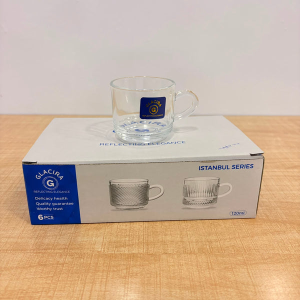 AM3742 Glass Tea Cup Set of 6