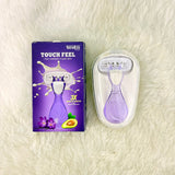 A06705 Touch Feel Women's Hair Removal Razor with In-Built Gel Bars
