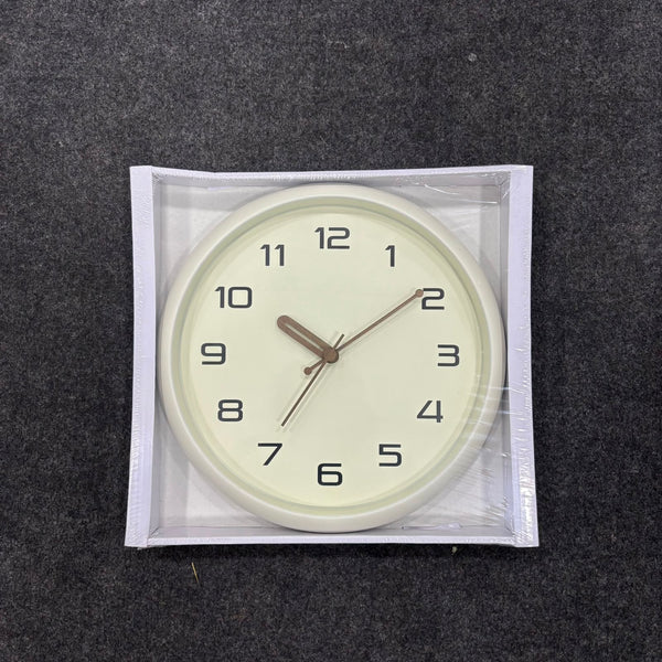 AM5953 Multi-Design Cart Log Wall Clock With 3D Numbers for Living Room
