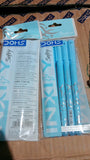 AM0488 Doms INXIfY Softy Ballpen For Smooth Writing Blue -5pcs