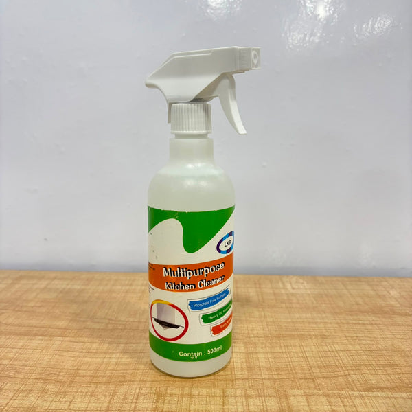 0310 Kitchen Cleaner Spray Oil & Grease Stain Remover Stove & Chimney Cleaner Spray Non-Flammable Nontoxic Magic Degreaser Spray for Kitchen Gas Stove Cleaning Spray (Approx 500ML)