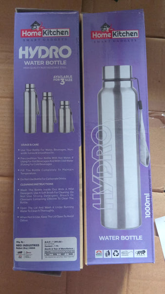 AM3850 Slim Stainless Steel Water Bottle (1000ml)