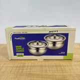 AM2947 Madhuram Prime Quality Baby Handi Stainless Steel 2 Pcs Set
