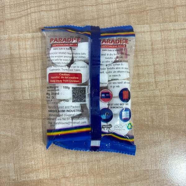 A06956 White Phenyl Balls - Safe & Stain-Free Insect Repellent