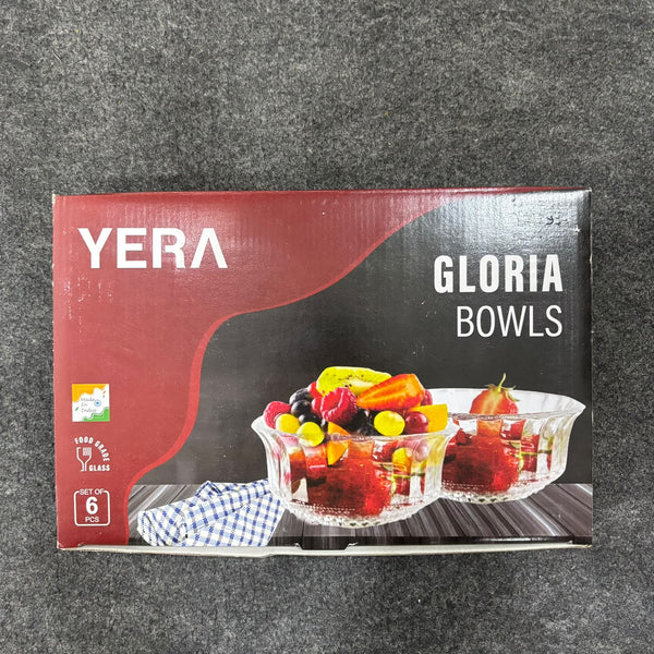 AM2518 Yera B6DF Gloria Bowls Food Grade Bowls 170ml Set Of 6 Pcs