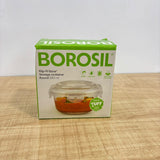 AM3701 Borosil Round 240ml Glass Food Storage Container 1 Pcs