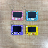 A07602 Cute Cartoon Mini Writing Slate Keychain with Key Ring