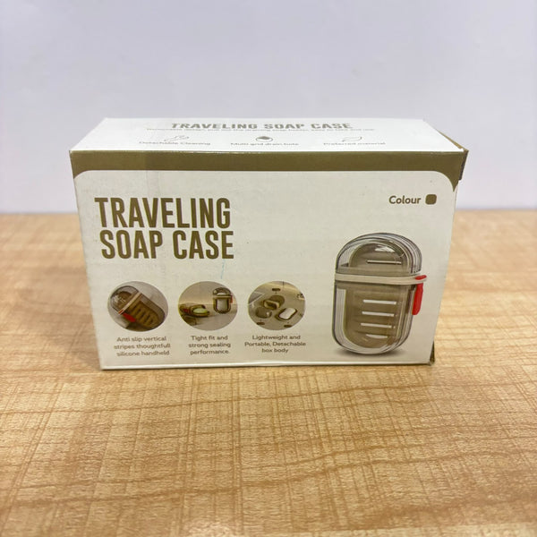 17608 Travel Soap Case, Leakproof Soap Container with Lid