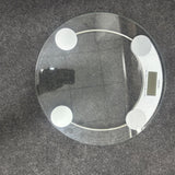 A07528 Personal Digital Weighing Scale with Tempered Glass Platform & LCD Display