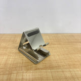 21150 Metallic Desktop Mobile Phone Stand with Business Card Holder