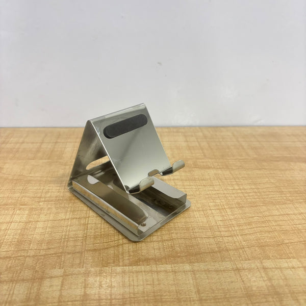 21150 Metallic Desktop Mobile Phone Stand with Business Card Holder