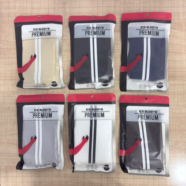 A08146 Premium UV Protection Cooling Arm Sleeves for Riding & Sports