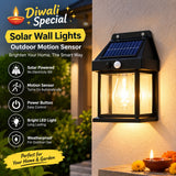 12564 Solar Wall Lights Outdoor Motion Sensor