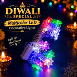 A07495 14 Led 7 Star LED String Rice Lights (Multicolor)
