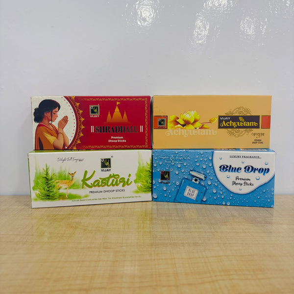 A07573 Vijay Silver Stone Premium Dhoop Sticks