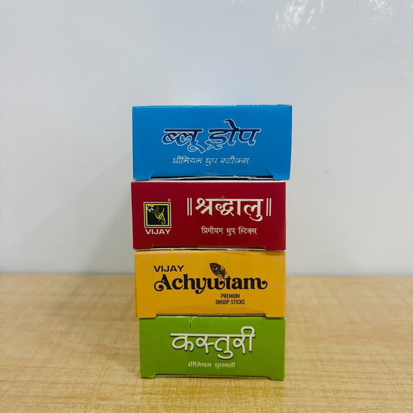 A07573 Vijay Silver Stone Premium Dhoop Sticks