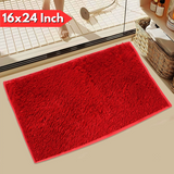 AM5848 Anti Skid Bath Mat for Bathroom Floor (RG 16x24 Inch) Multicolour