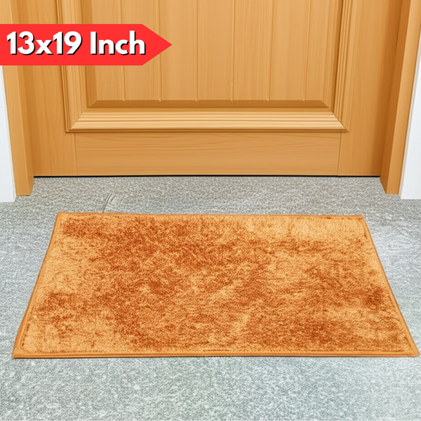 AM5851 Soft Cotton Microfiber Doormat & Bathmats - (HV 13x19 Inch) Multicolour