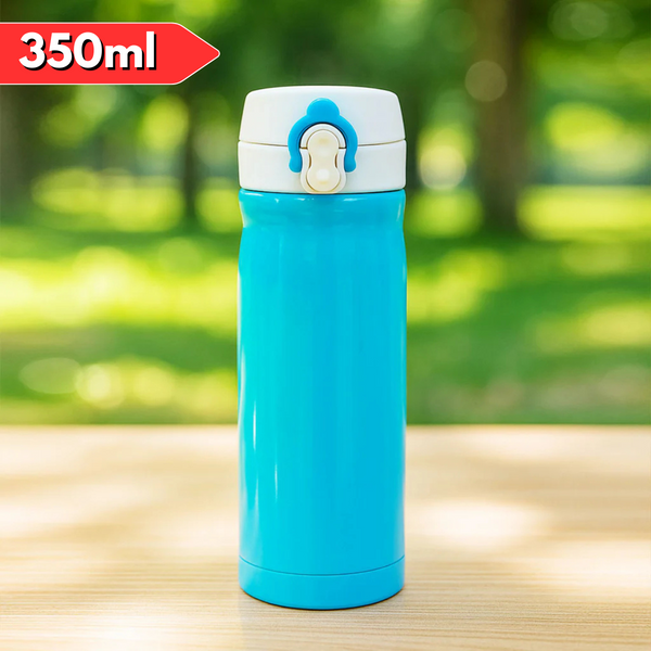 AM5932 Stainless Steel Vacuum Flasks Water Bottle with Sipper Cap - 350ml