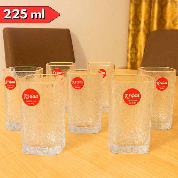AM5998 Karbon Juice Glass Tumbler 225ml - Set of 6 pc