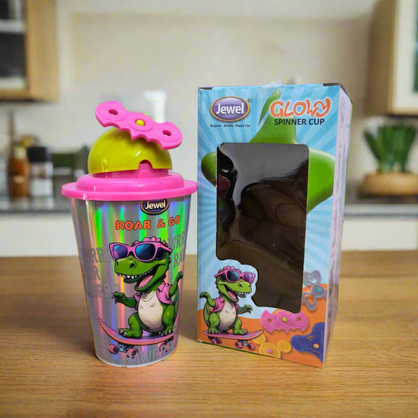 AM5125 Glowy Spinner Cup Water Bottle