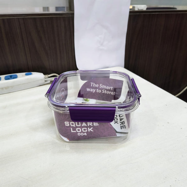 AM5535 Square Lock 004 Lunchbox (1PCS BOX)