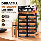 AM5887 Duracell Alkaline AA Battery Cell - Pack of 1