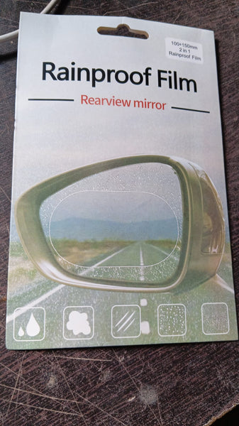 7552 Anti Fog Anti Scratch Interior Rearview Car Mirror Film Waterproof HD Clear Protective Sticker Film for Safe Driving, Car Mirrors, Side Windows