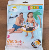 AM0386 Swimming Pool Vehicle Shape Inflatable Ring for Kids
