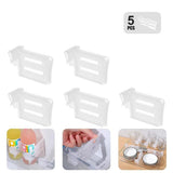 A07021 Refrigerator Internal Drawer Shelf Divider Clip [Pack Of 5pc]