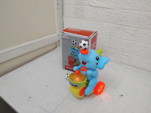 AM3461 Elephant Musician Toy