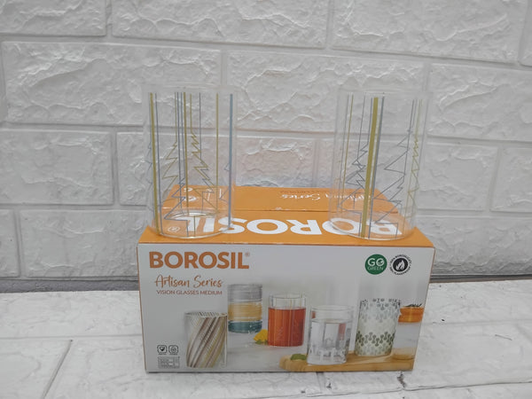 AM3676 Borosil Sintra Series 295ml Drinking Glass Medium 6Pcs Set (BVVSINTRAM295)