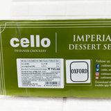 Di0229 Cello Crockery Imperial Plus Dessert Set – 7 Pcs (Oxford Design)