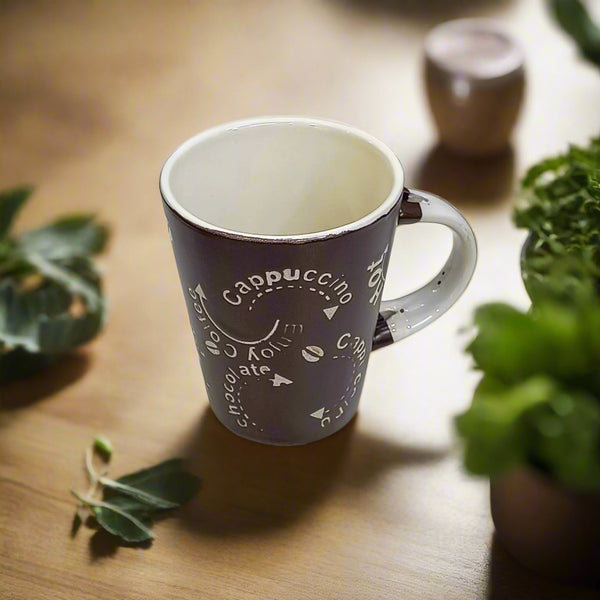 AM5362 Coffee Tea Milk Cup with Ceramic Spoon Ceramic Mug